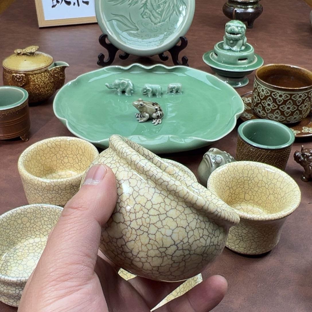 ?****付青瓷茶器青瓷茶器