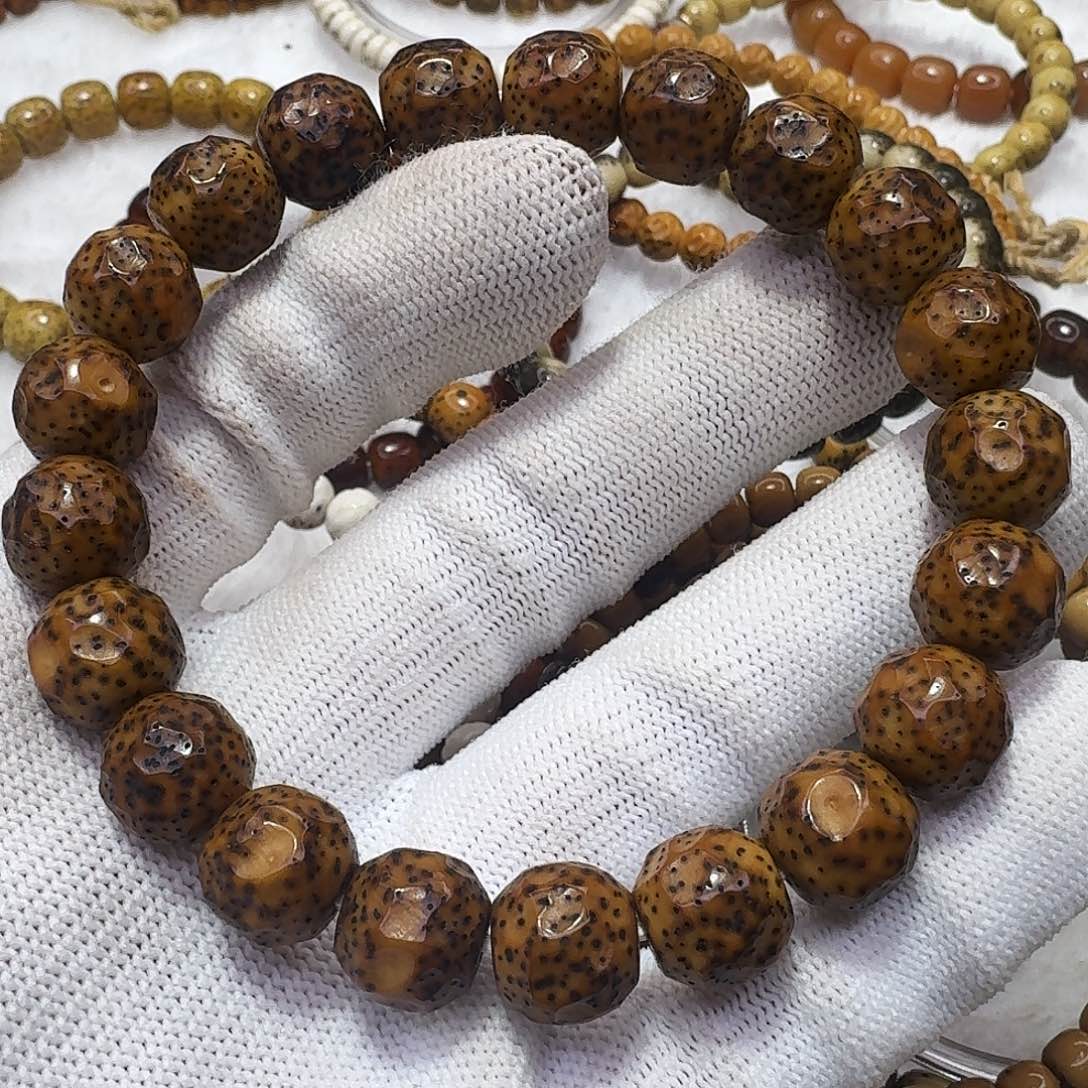 吊坠星月菩提11古铜细星