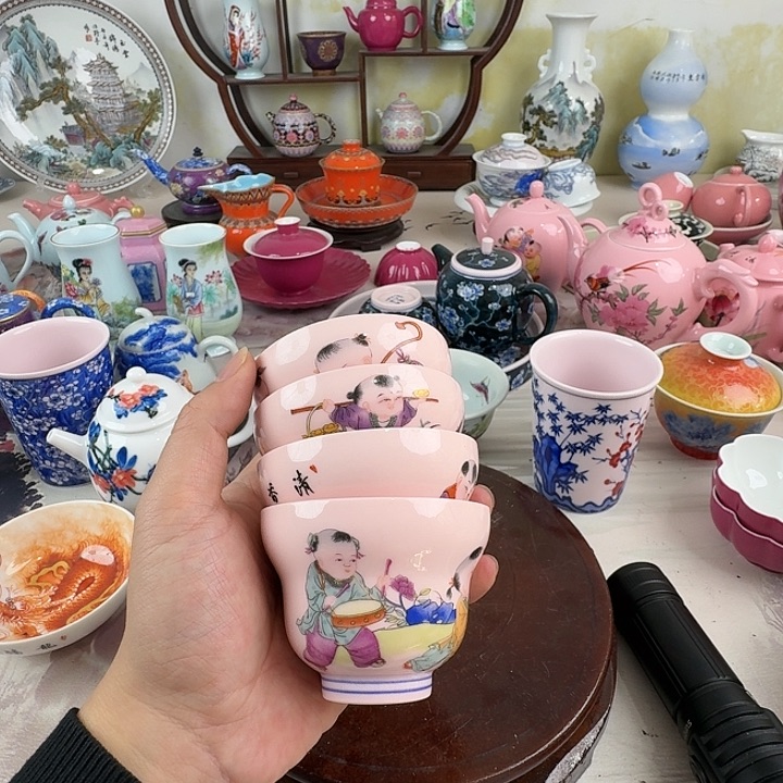 摆件陶景德镇陶瓷老厂瓷30