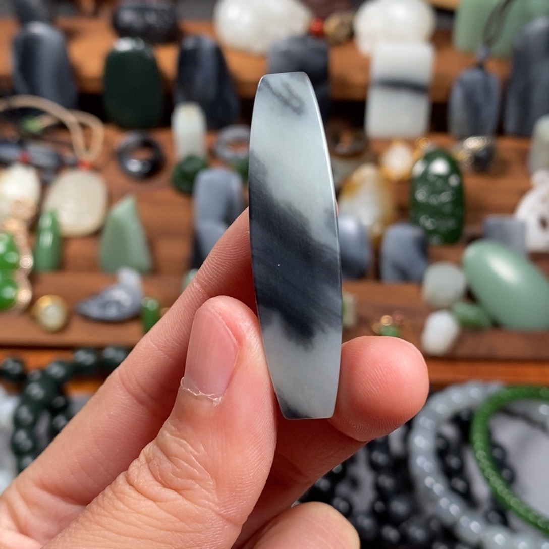 和田玉颈饰未镶嵌用****8