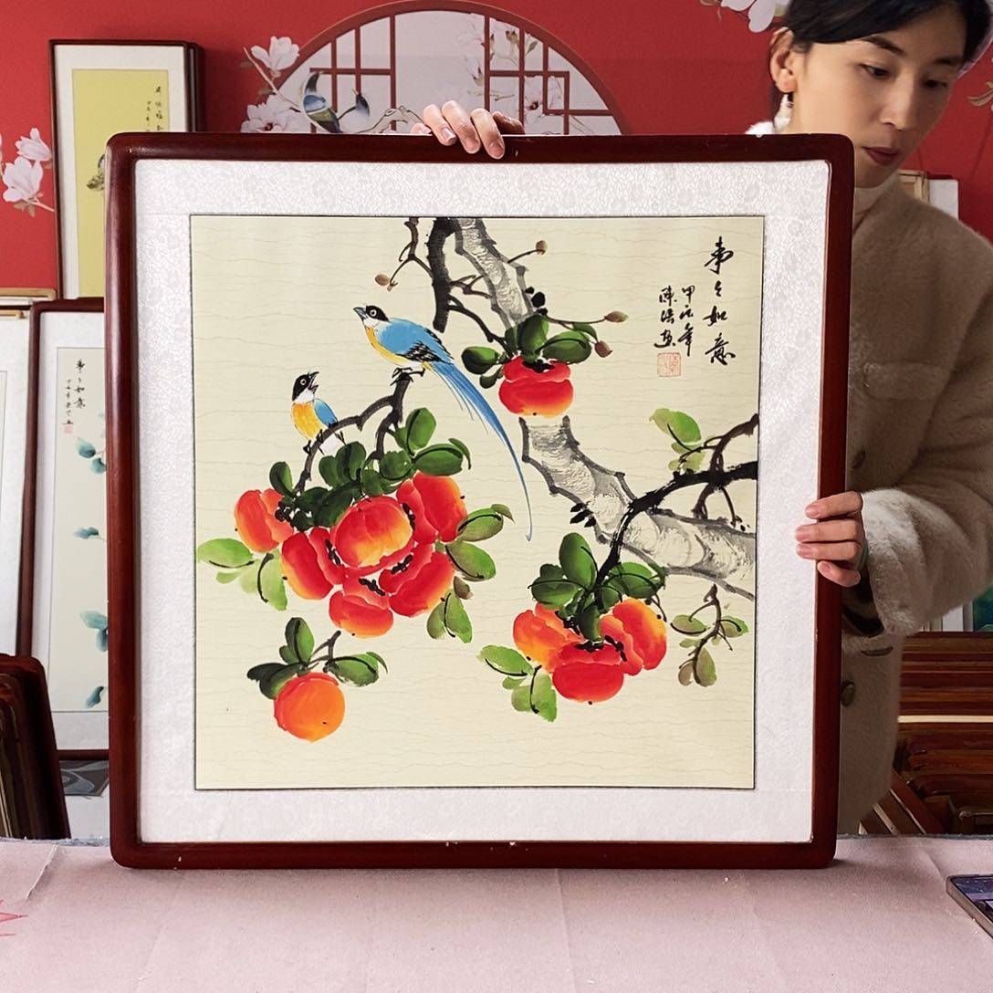 国画手绘国画作品包邮