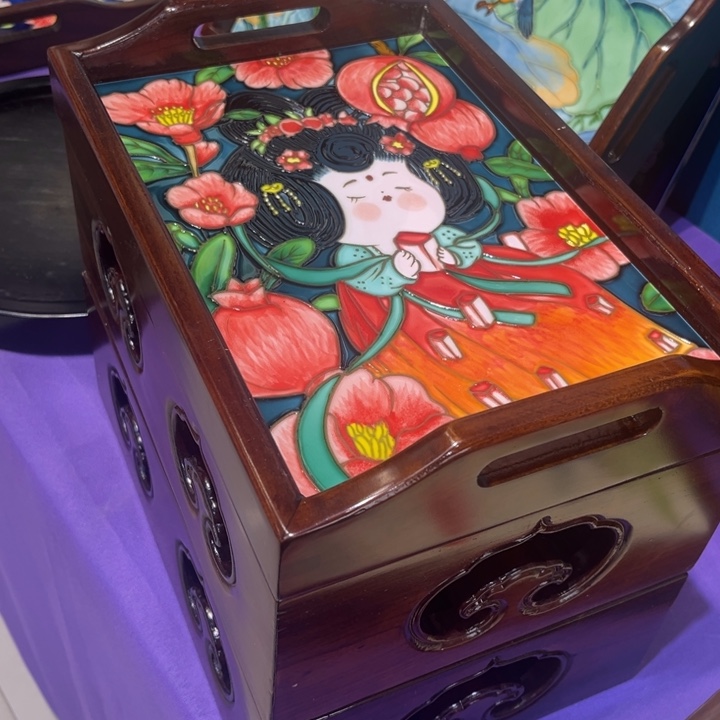 加大款瓷板画艺术作品