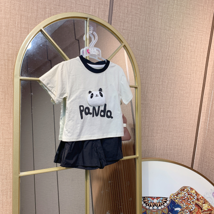 AB490    宝宝短袖短裤套装  夏款