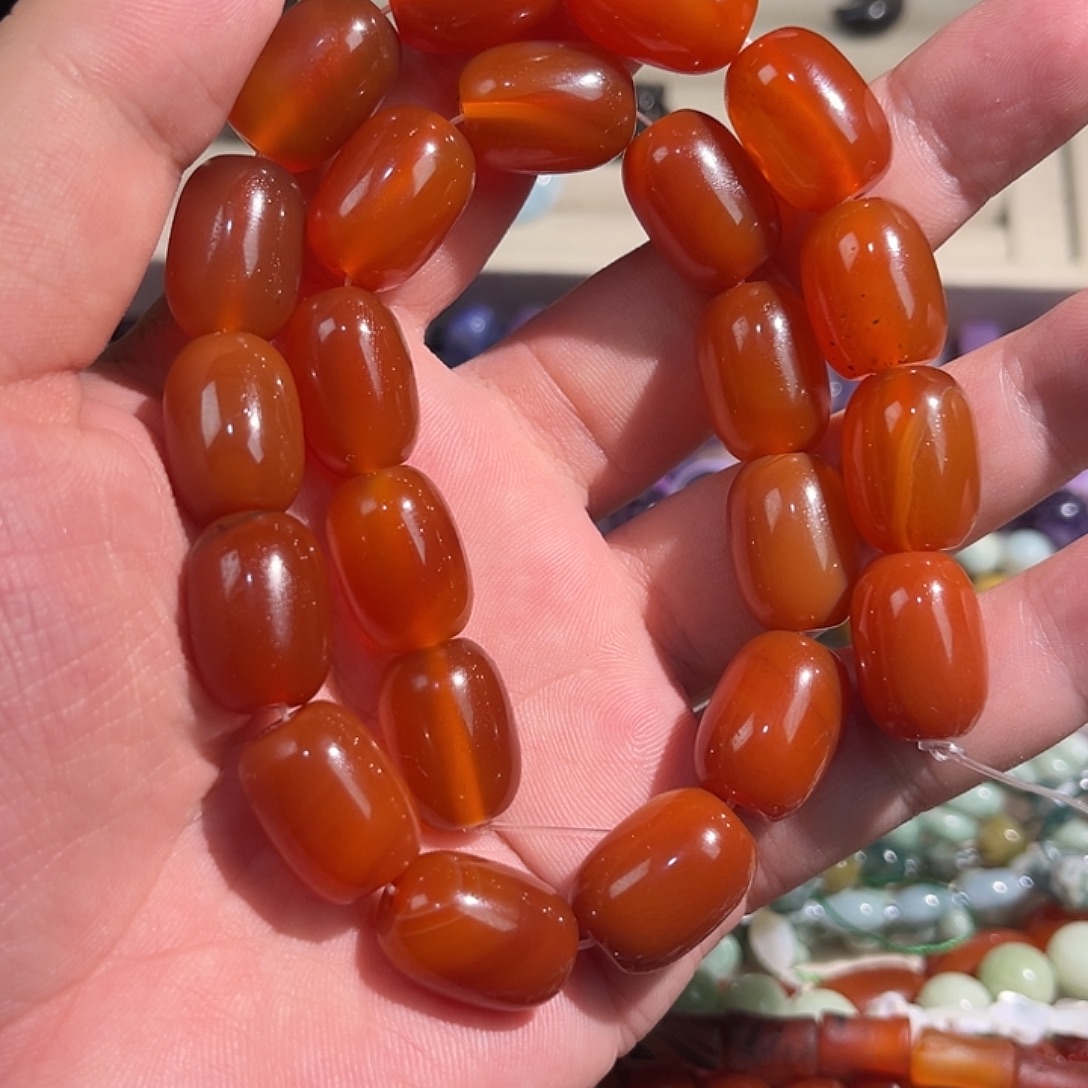 玛瑙/玉髓合金珠宝半成品