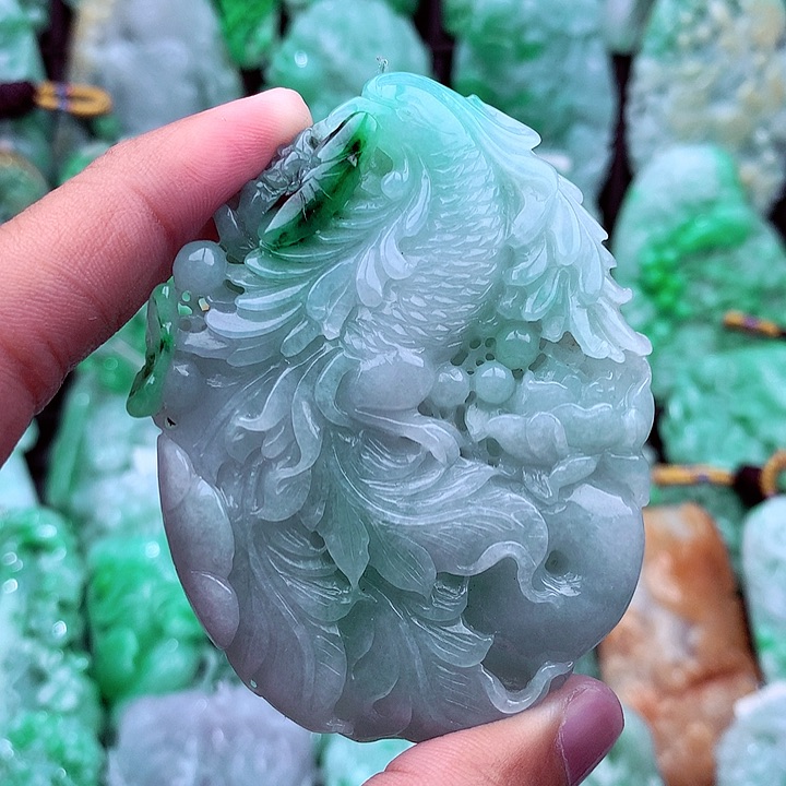 翡翠吊坠(不含链)未镶嵌