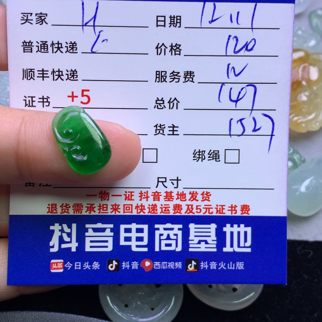 颈饰未镶嵌翡翠H****s