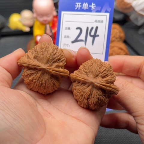 文玩核桃把件41密纹 214