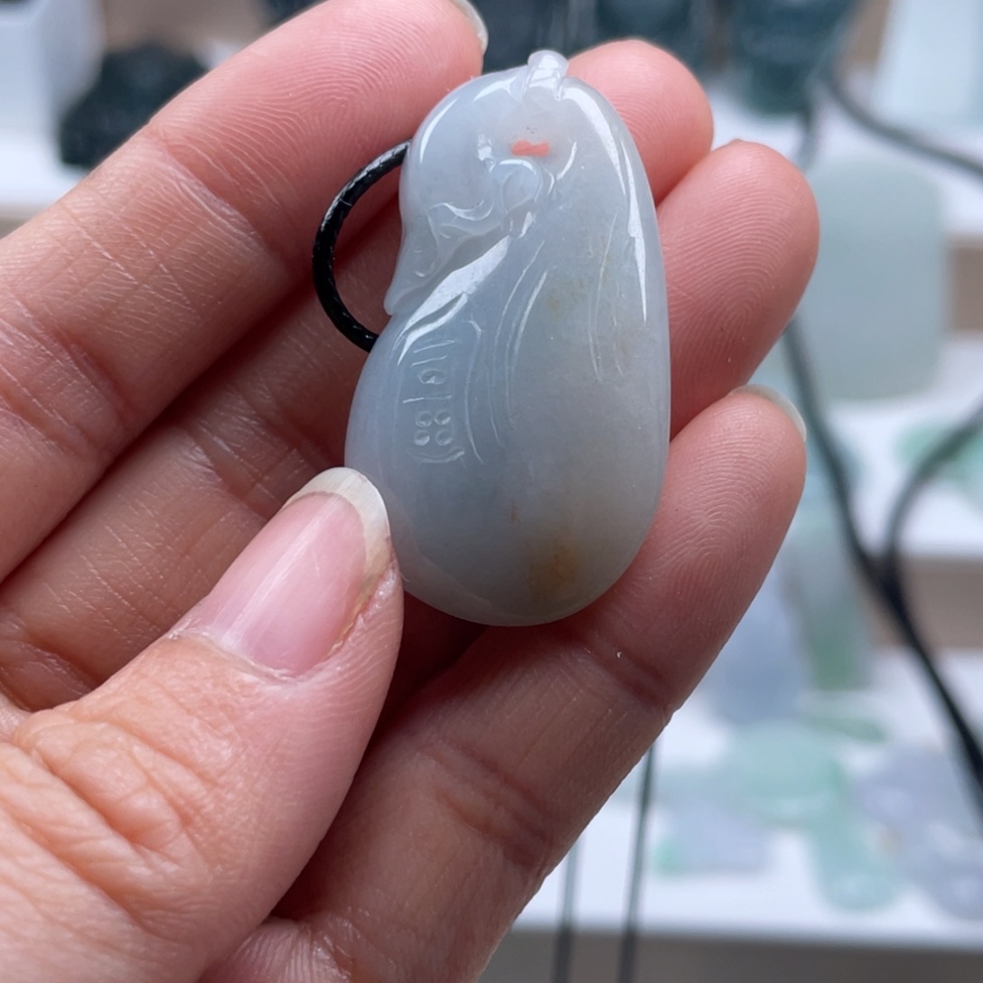 翡翠未镶嵌颈饰天然翡翠