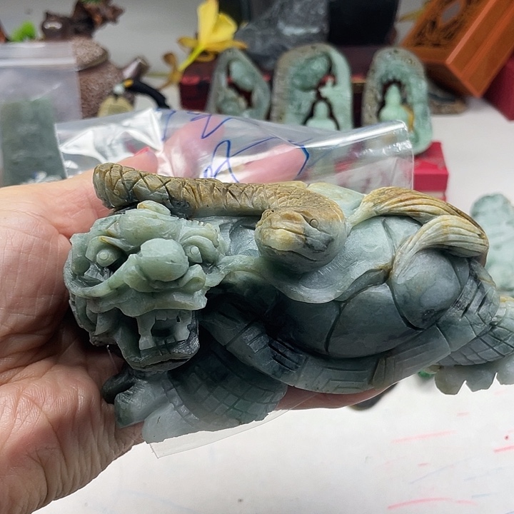 强***哥定制翡翠未镶嵌毛货