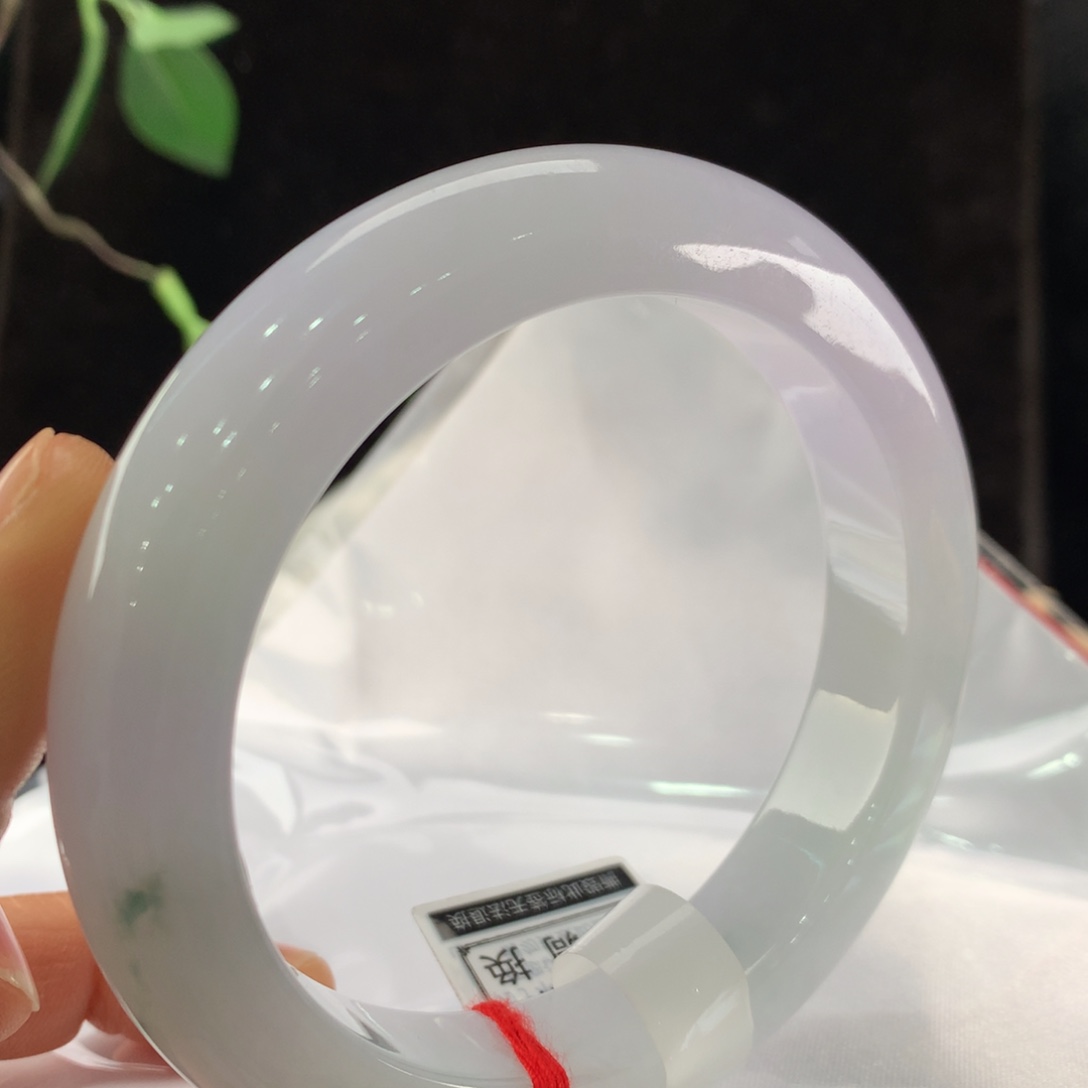 翡翠手镯未镶嵌62圈口0031