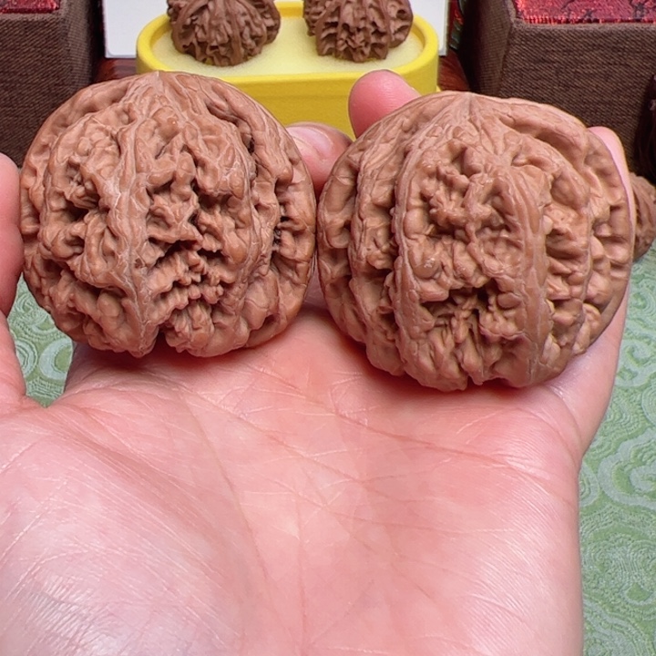 吊坠文玩核桃粗筋文玩核桃手把件