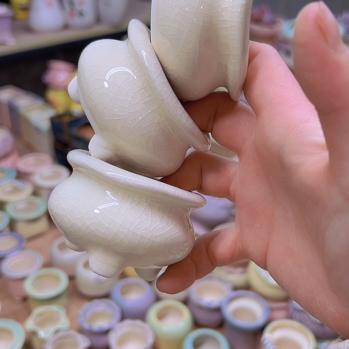 红陶陶瓷花盆当场满12包邮