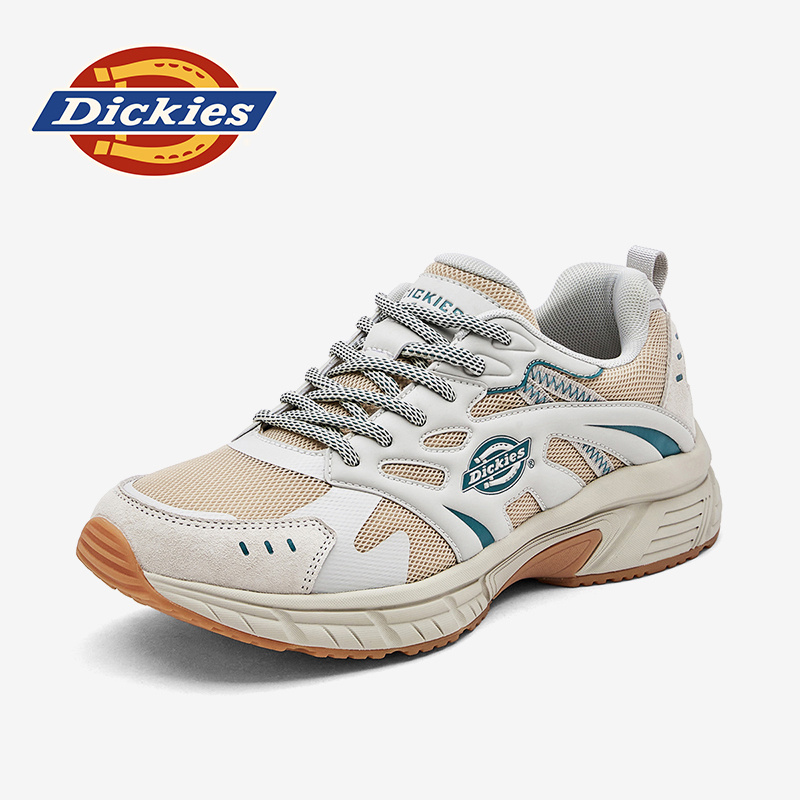 Dickies秋季新款增高透气老爹鞋秋季时尚休闲鞋低帮潮流防滑男鞋
