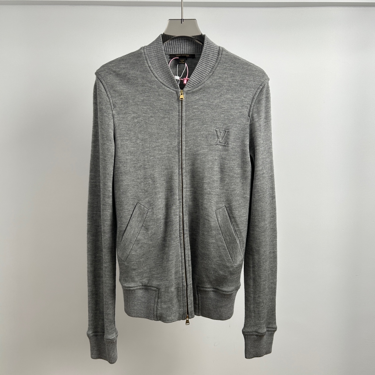 99新 LouisVuitton/路易威登 灰色棒球服外套 XS码 GM001642