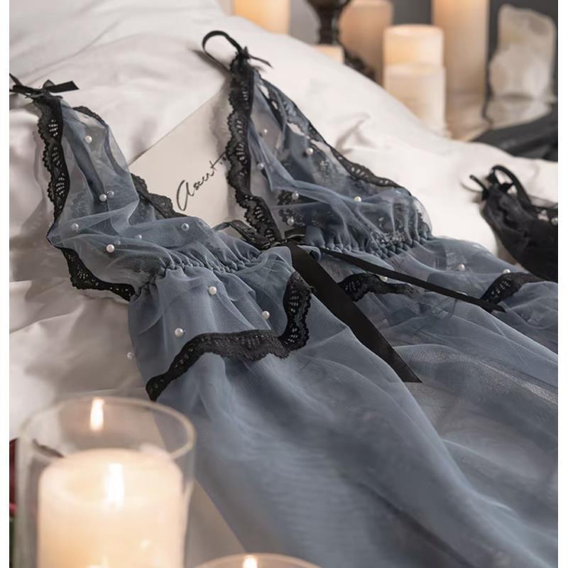 贝丽【80-200斤】女性感新款仙女蕾丝法式显瘦吊带背心