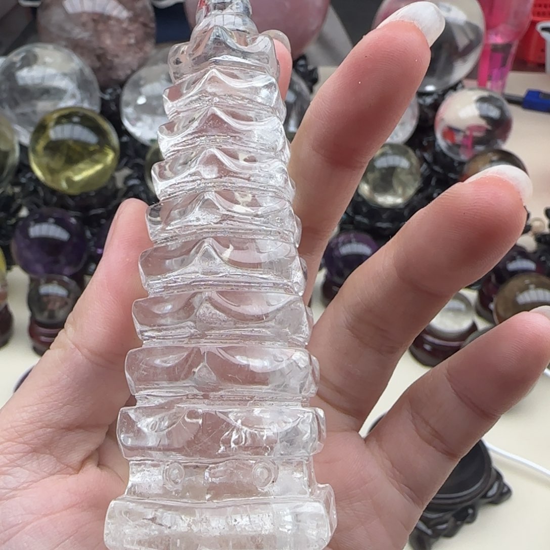 水晶摆件未镶嵌a513