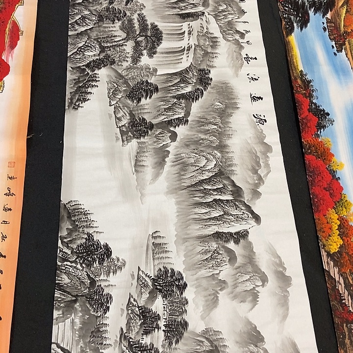 小周画廊的直播间