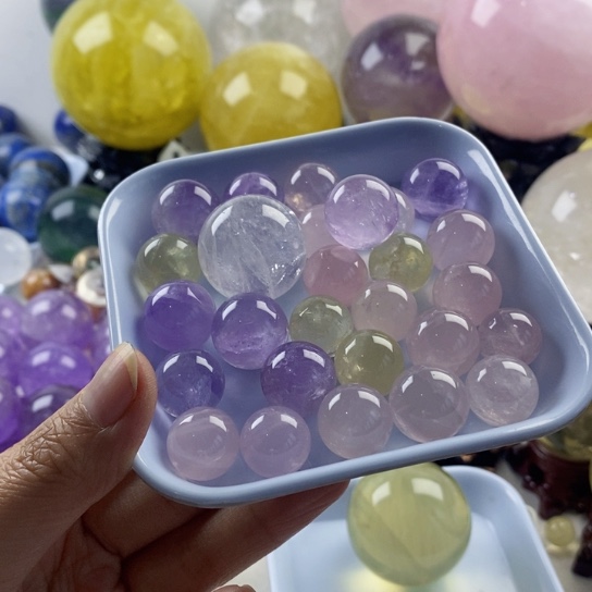 水晶珠宝半成品未镶嵌21号