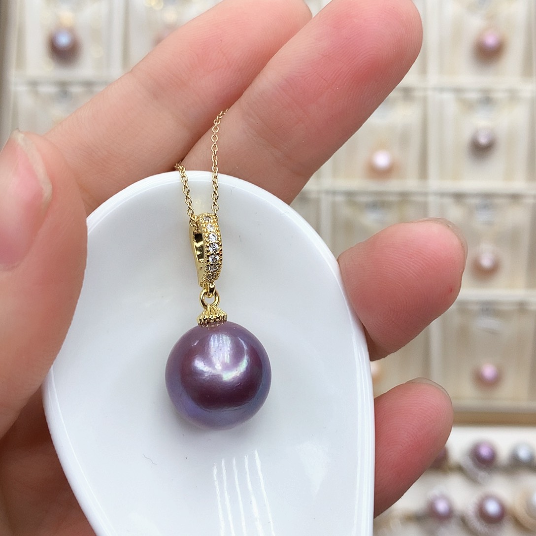 淡水珍珠颈饰合金