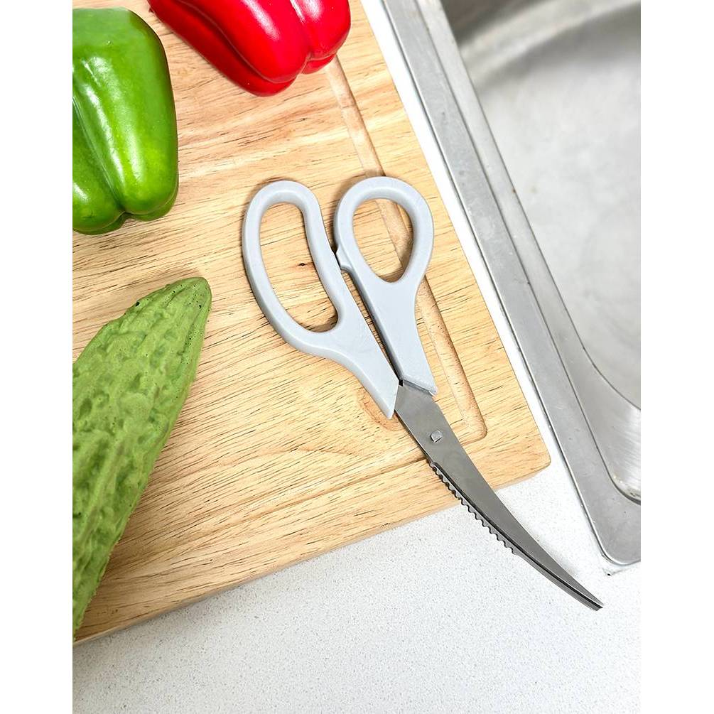 2把 圆弧形多功能厨房剪刀cl