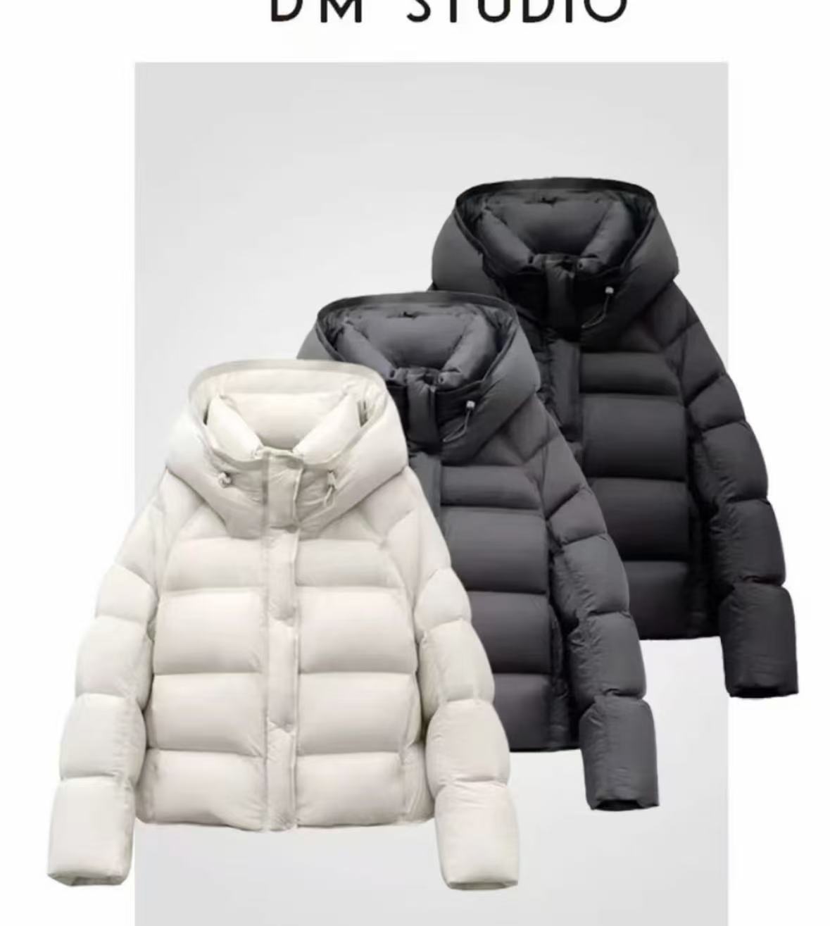 LuLu同款200➕puff！羽绒服休闲气质连帽全网爆款气质羽绒服