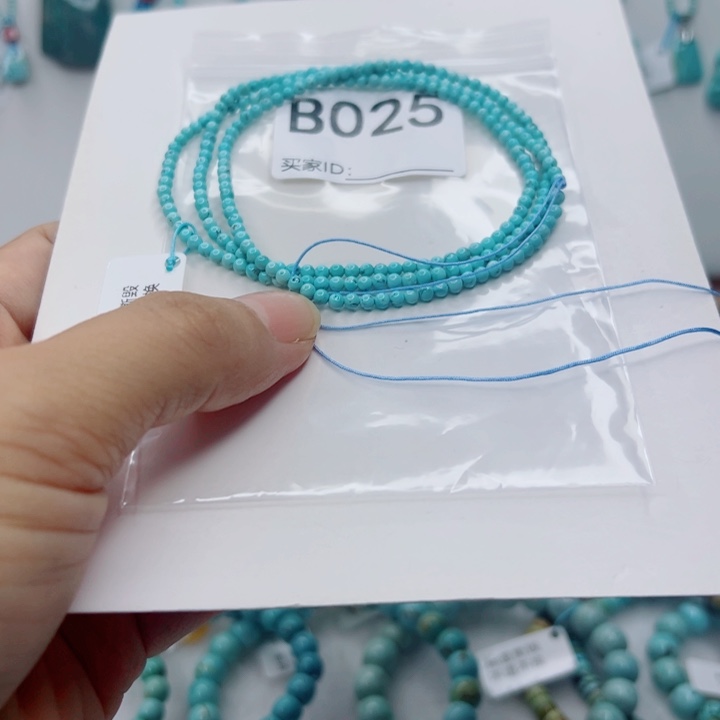 绿松石未镶嵌颈饰