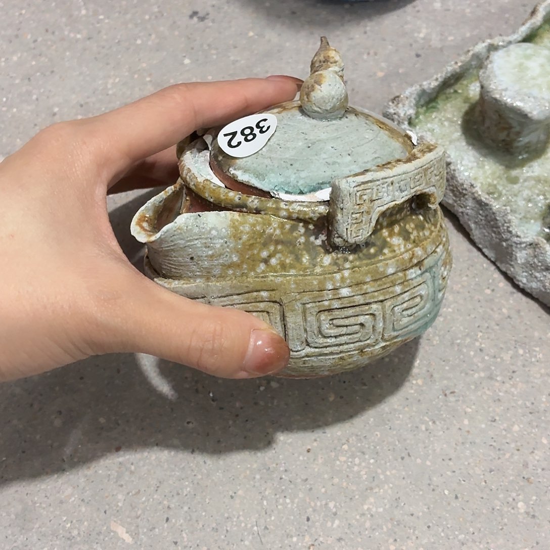 陶园柴烧，精品高货382大瑕