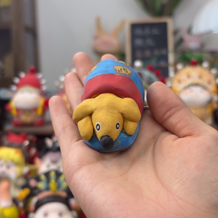 摆件陶小件两个包邮