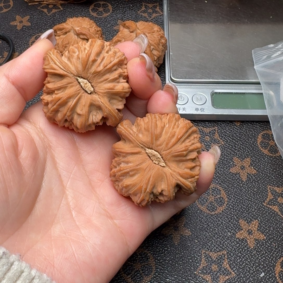 把件文玩核桃43白G514