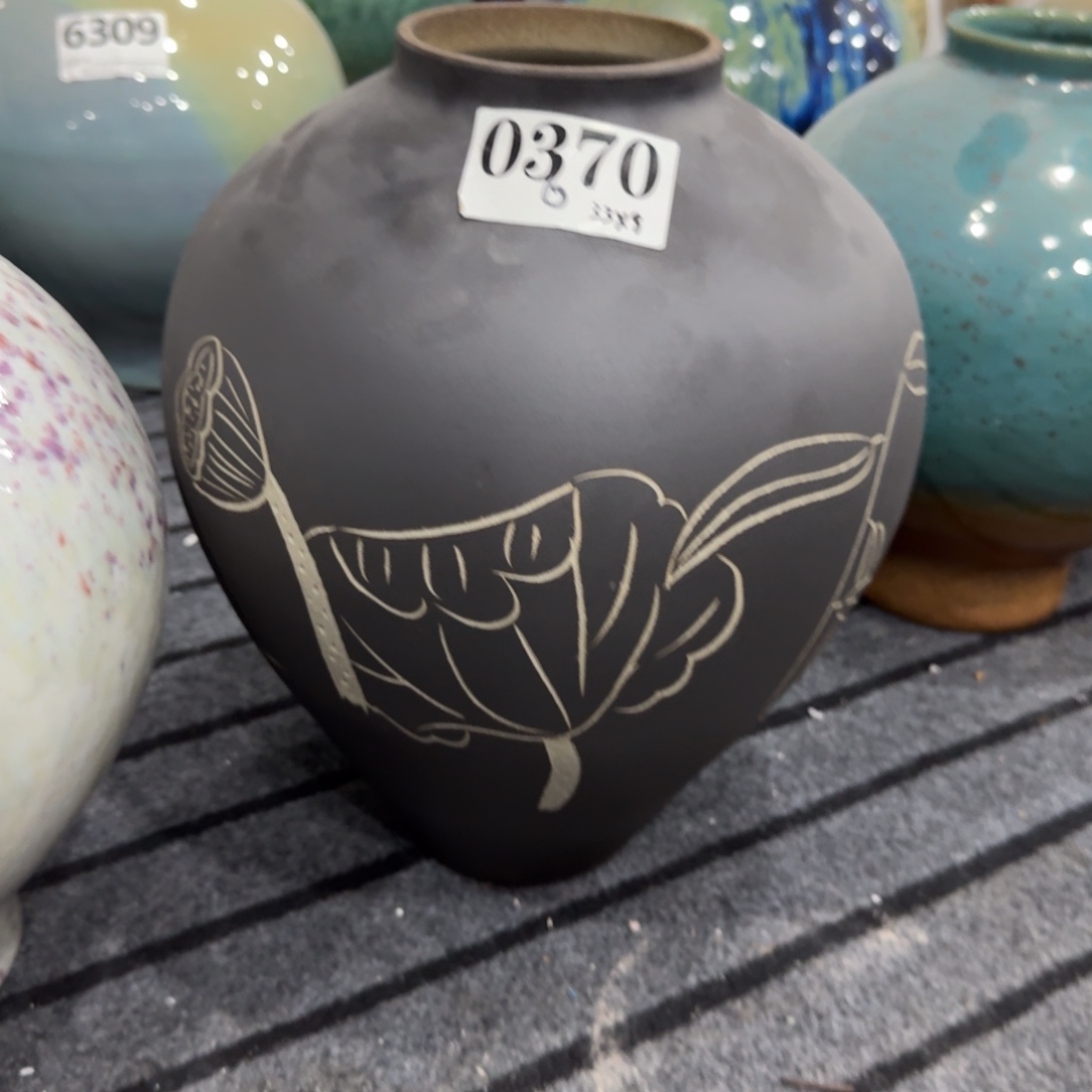 清***店摆件景德镇高温花瓶编码0370高33口9默认无孔