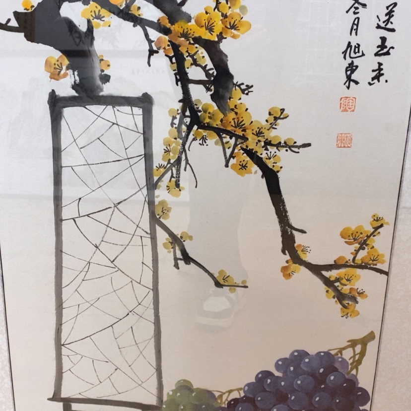 【闪购商品】国画手绘国画带框
