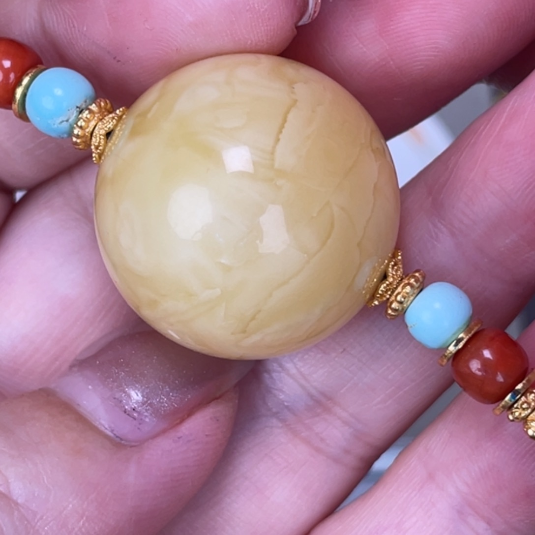 未镶嵌蜜蜡裸石25➕25