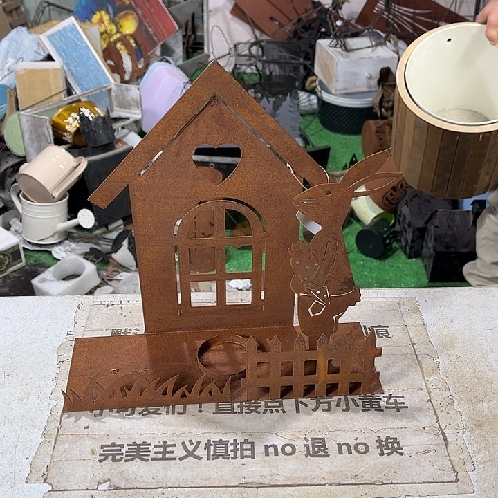 铁艺瑕疵介意勿拍发出不退不换