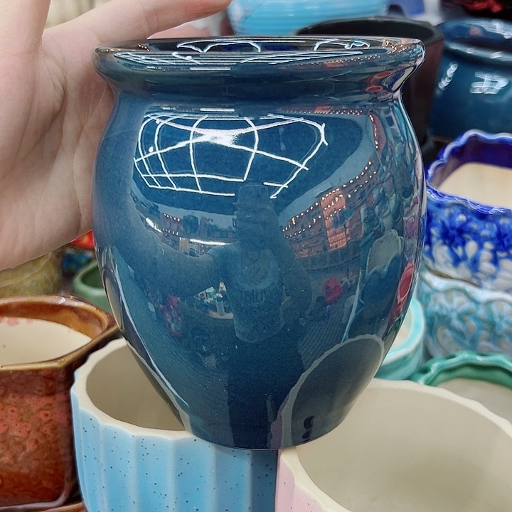 有孔，满10元发货多肉陶瓷花盆