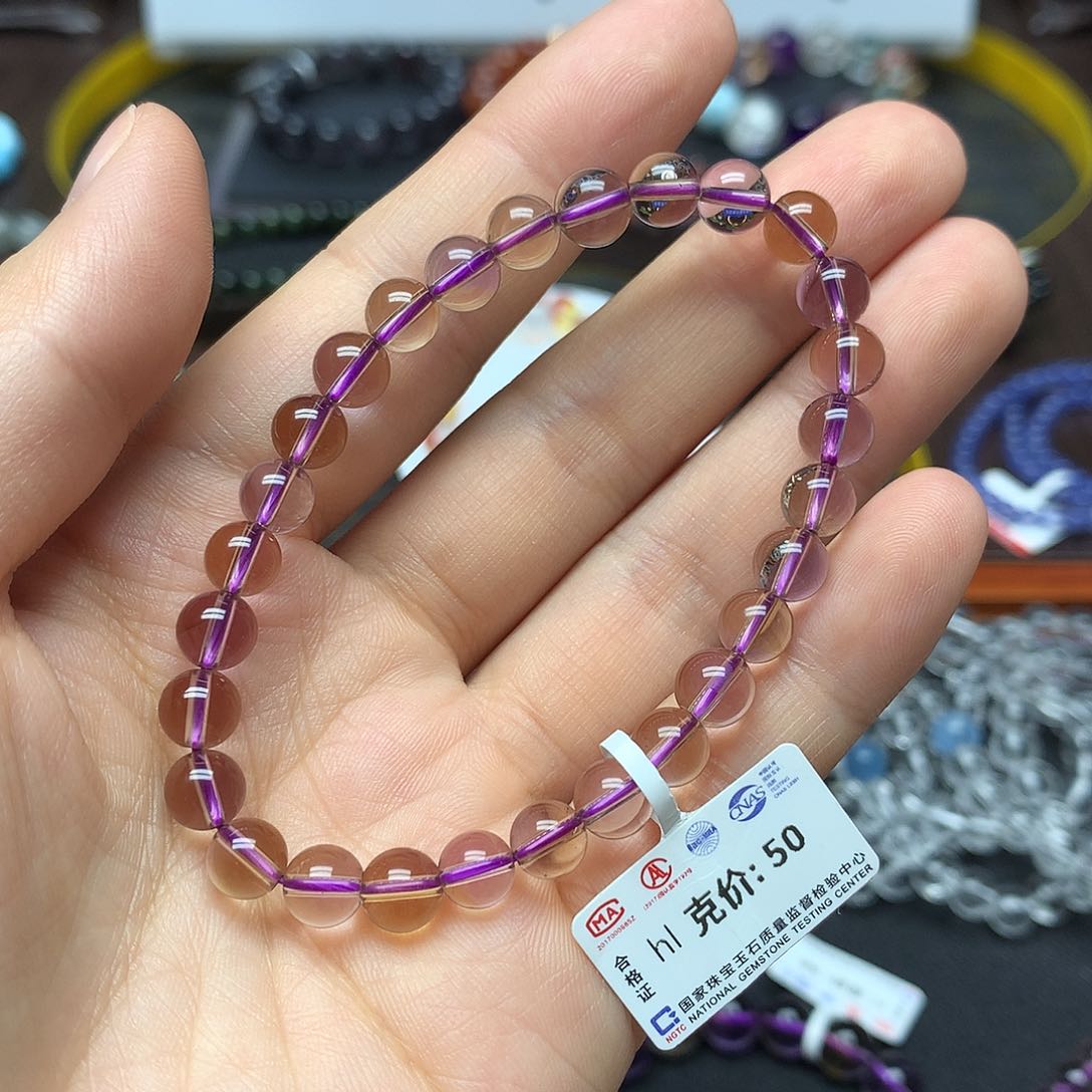 水晶手链未镶嵌手链