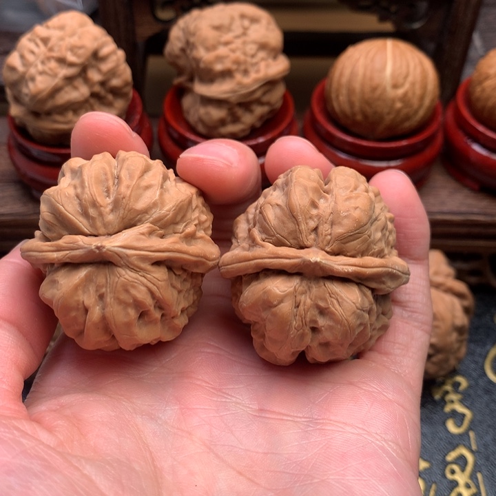 文玩核桃把件38尺胖蛤蟆