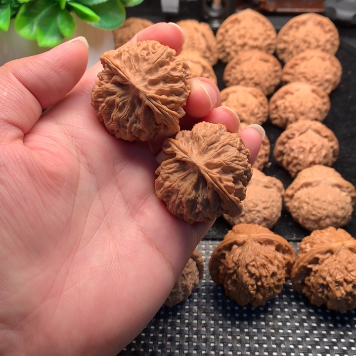 文玩核桃把件42苹果