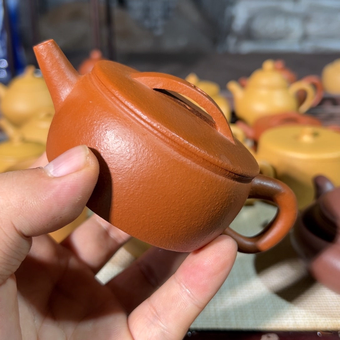 茶壶紫砂全手制作