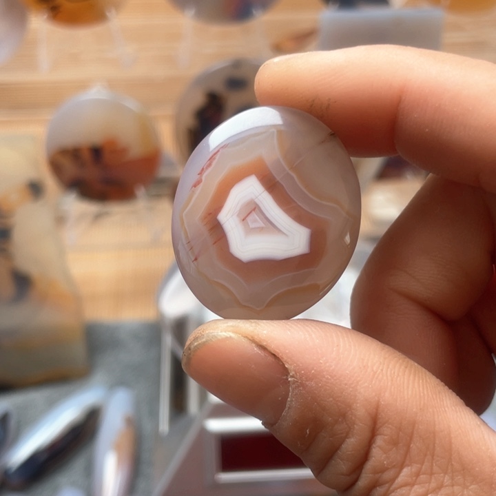 玛瑙/玉髓吊坠(不含链)未镶嵌