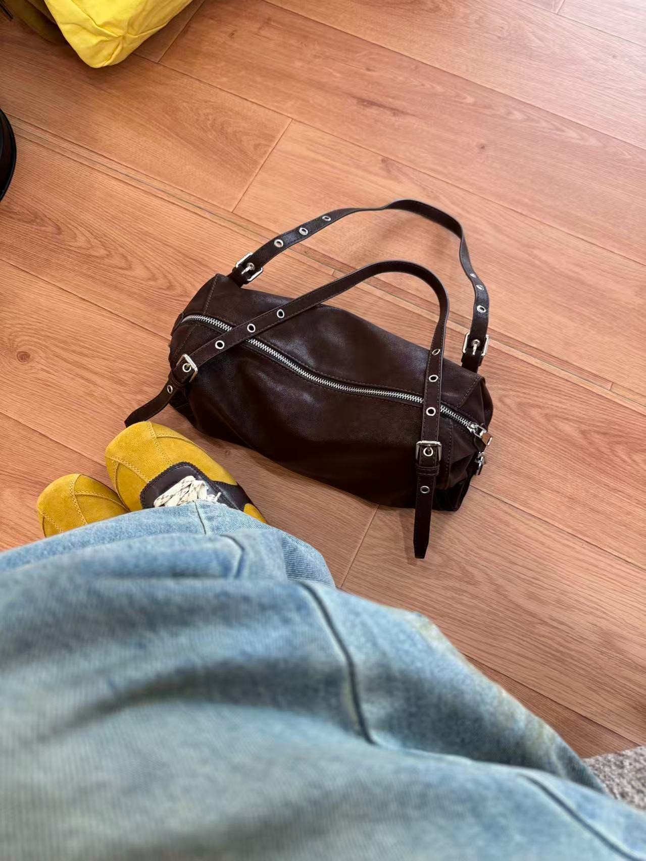 巴宝珞音极简单肩包B891-920