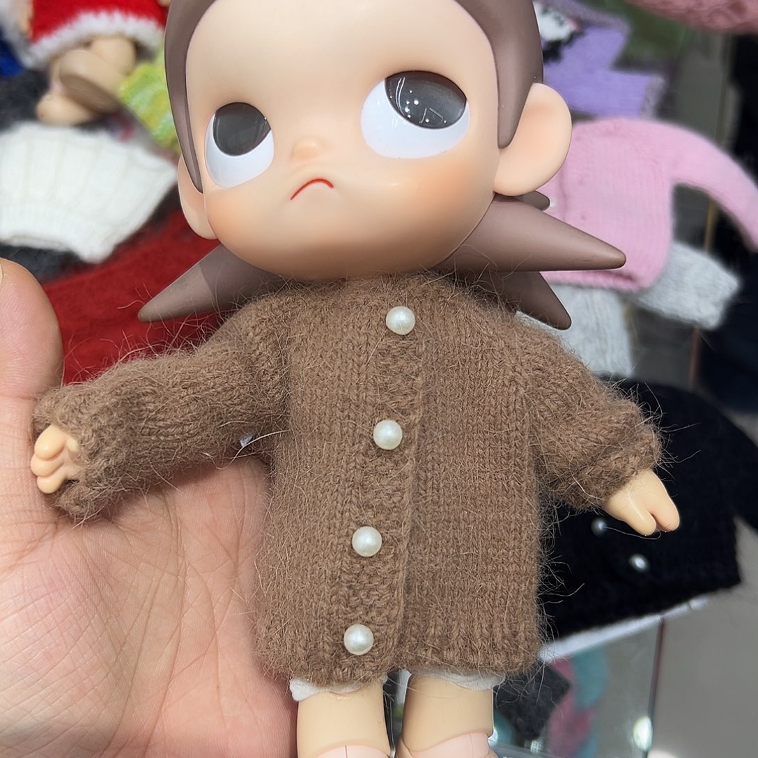 加长款针织嘎子姐