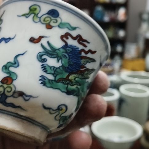 杯爱***湾陶瓷摆件不固定一件