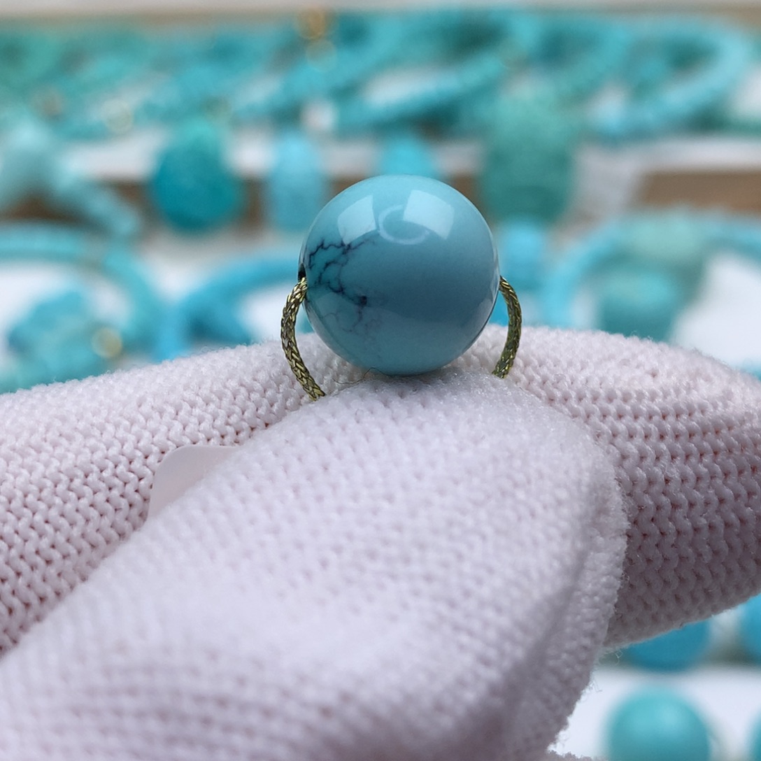 绿松石珠宝奇石未镶嵌10.8