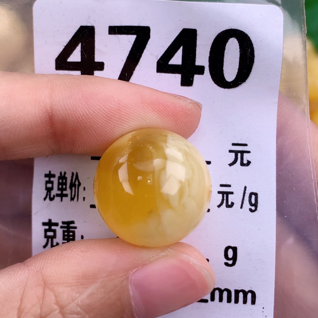 蜜蜡未镶嵌珠宝奇石17.9 植物