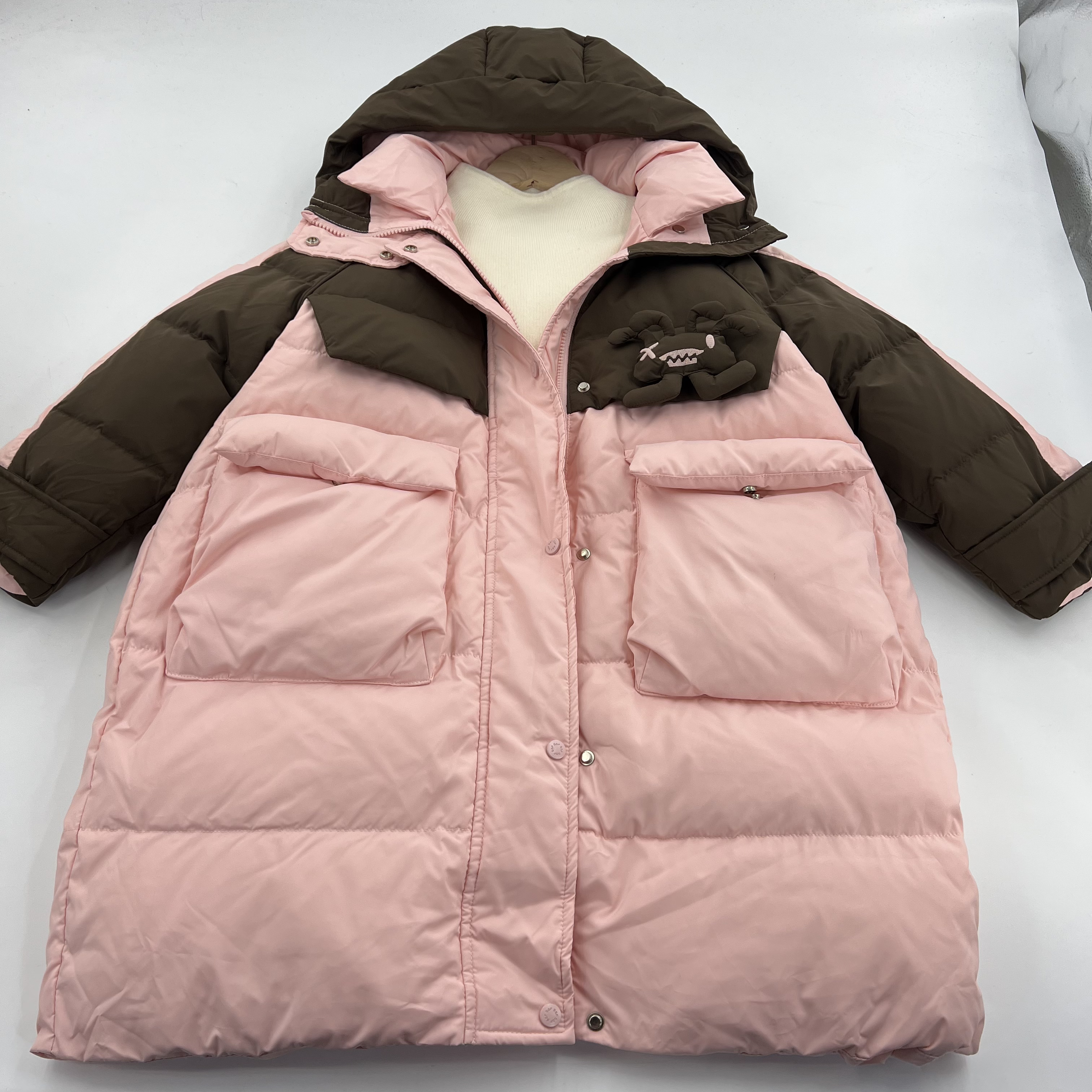 97151高端潮流时尚百搭休闲童装鸭外套 D1