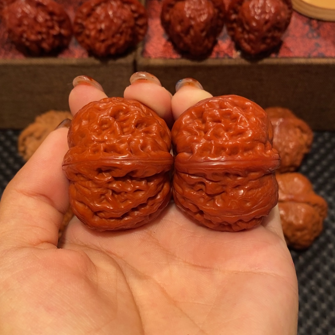 吊坠文玩核桃4078玉化元宝，0422