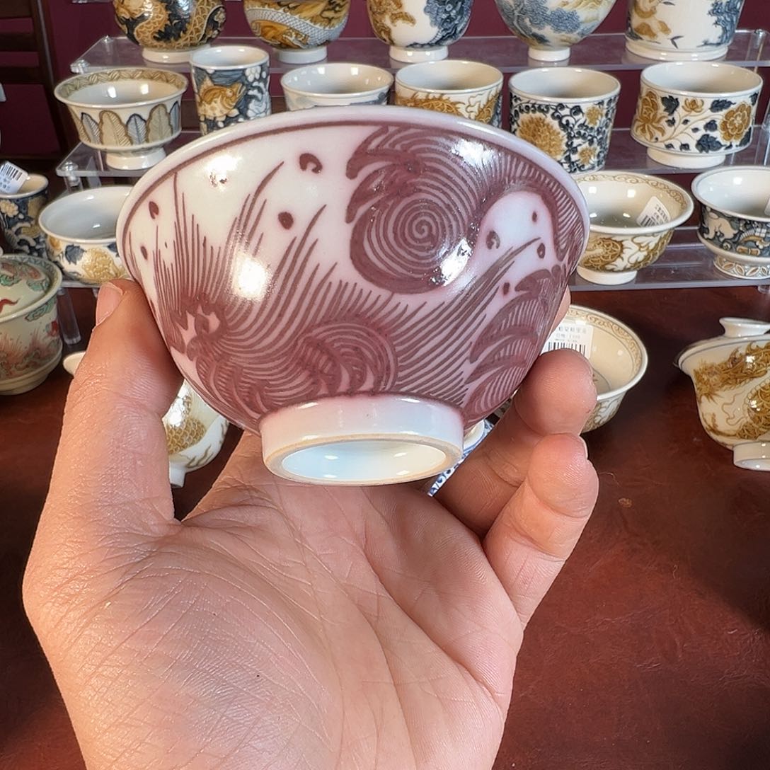 杯景德镇陶瓷杯子