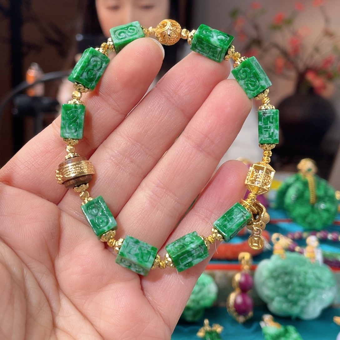 翡翠未镶嵌手串福利