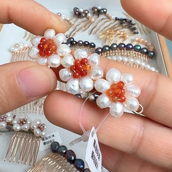 淡水珍珠未镶嵌发饰