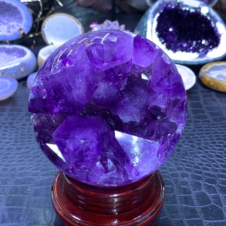 水晶全抛开口笑未镶嵌